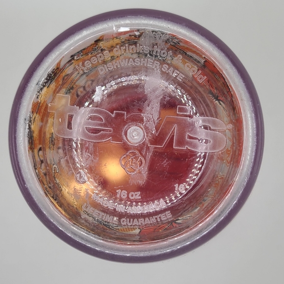 Harley Davidson Motor Cycles TERVIS Tumbler Sun Roses Butterfly Logo Lid 16oz - Picture 6 of 6